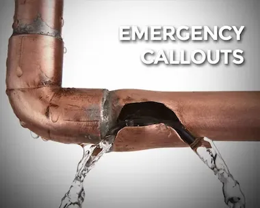24/7 emergency plumbing call-outs